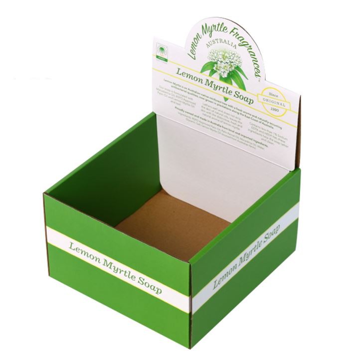 Customized Size Mobile Phone Accessories Cardboard Retail Counter Top Display Boxes