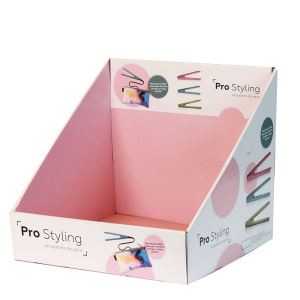 جعبه نمایش PrincessToy جعبه نمایش صورتی کارتن